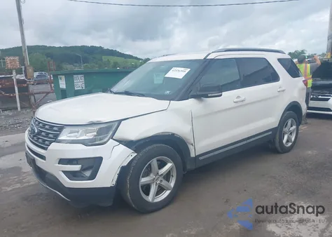 2017 Ford Explorer Xlt z USA, uszkodzony, nr VIN 1FM5K8D86HGE35182